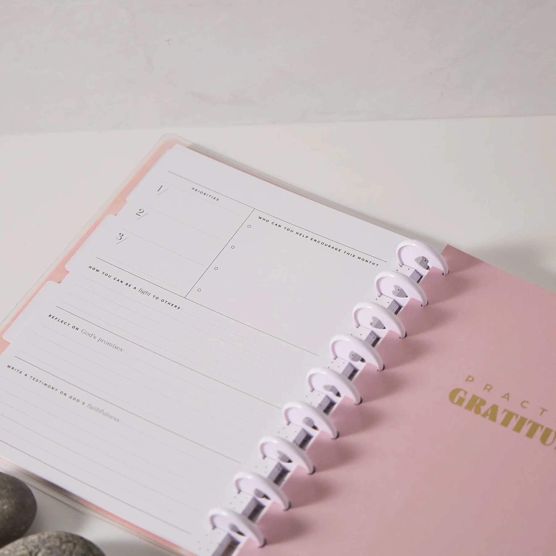 Undated Rise & Align Customizable Faith Planner - Classic Faith Layout - 12 Months - Image 11