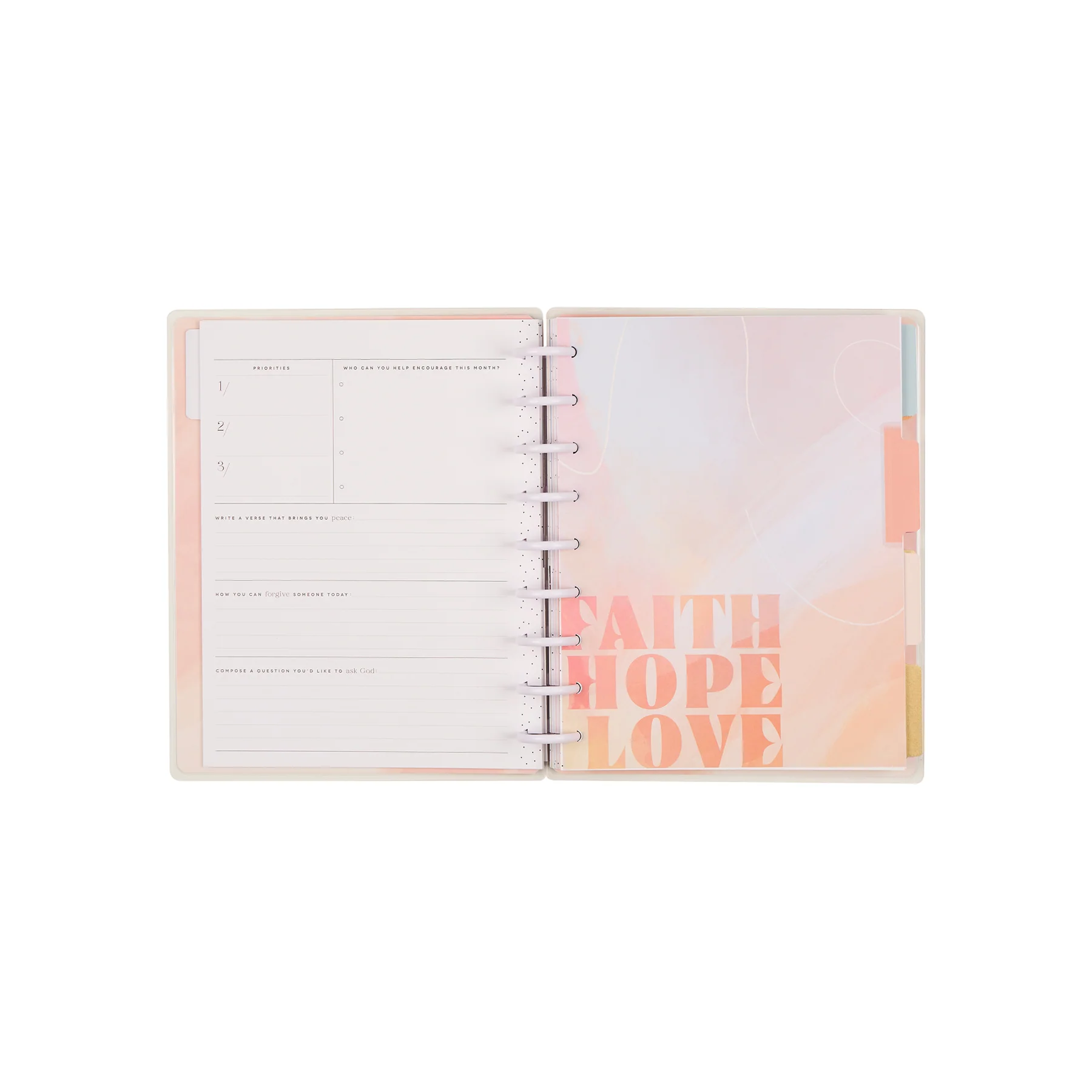 Undated Rise & Align Customizable Faith Planner - Classic Faith Layout - 12 Months - Image 19