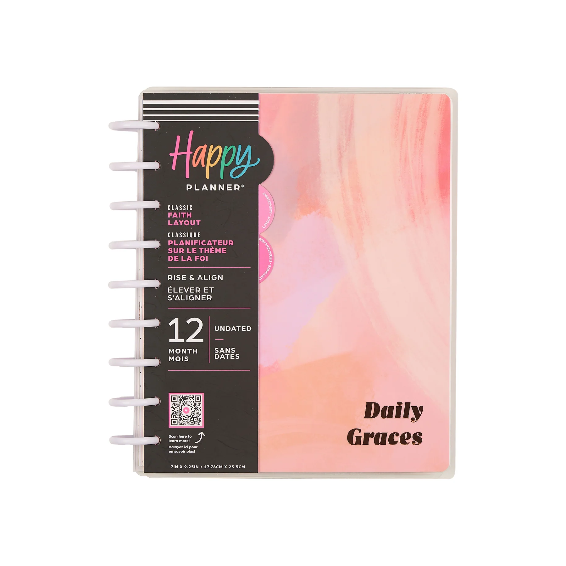 Undated Rise & Align Customizable Faith Planner - Classic Faith Layout - 12 Months - Image 25