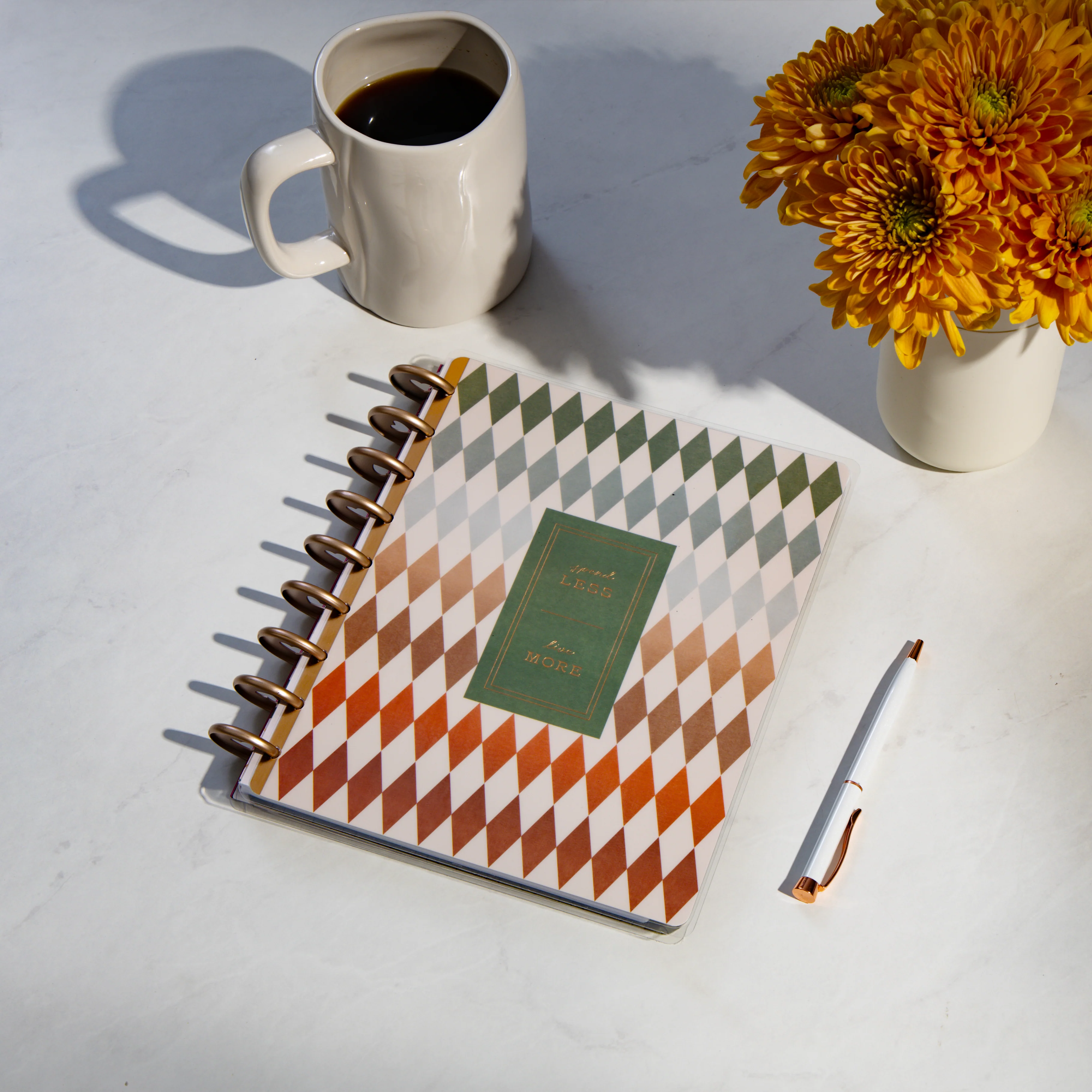 Undated Sage & Terracotta Customizable Budget Planner - Classic Budget Layout - 12 Months - Image 3
