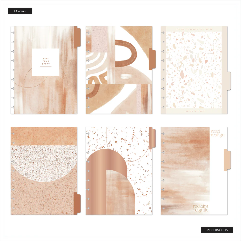 Undated Sand & Stone Customizable Recovery Planner - Classic Recovery Layout - 12 Months - Image 8