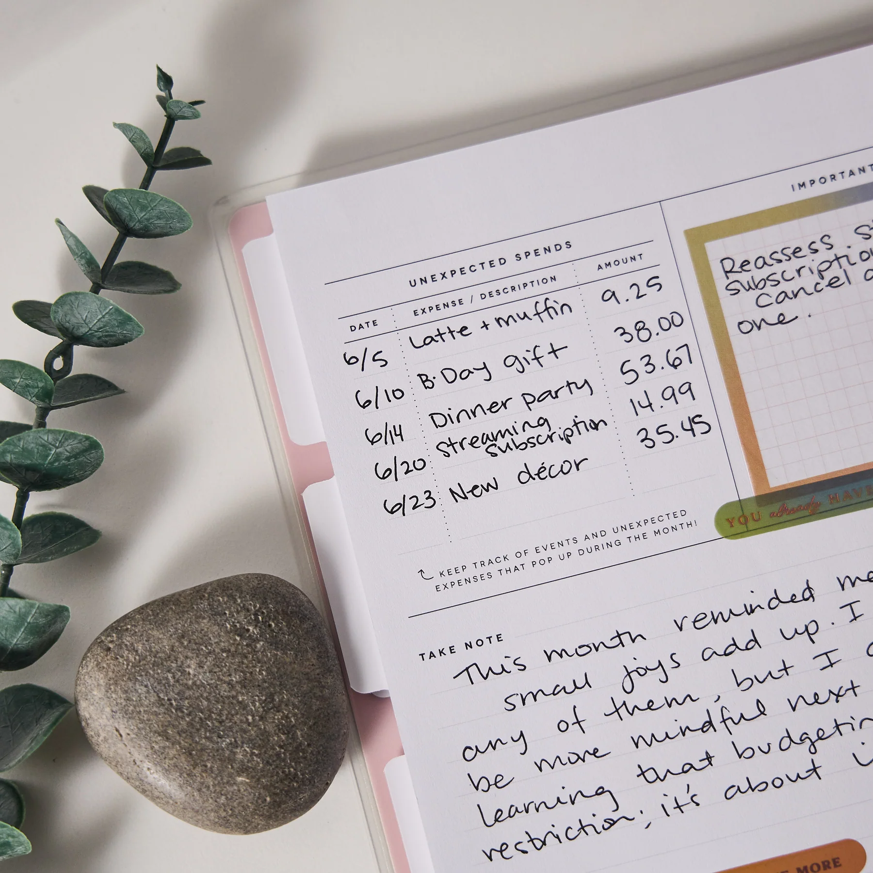 Undated Savvy Budgeter Customizable Budget Planner - Classic Budget Layout - 12 Months - Image 4