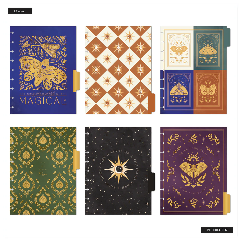 Undated Share Your Magic Customizable Planner - Classic Vertical Layout - 12 Months - Image 10