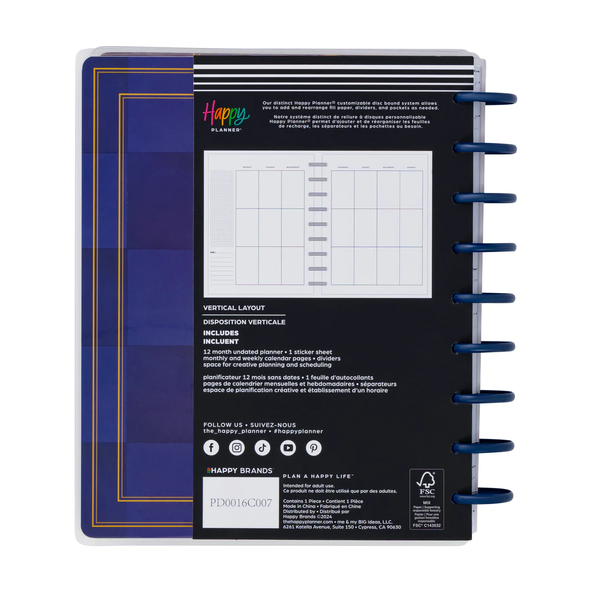 Undated Share Your Magic Customizable Planner - Classic Vertical Layout - 12 Months - Image 14