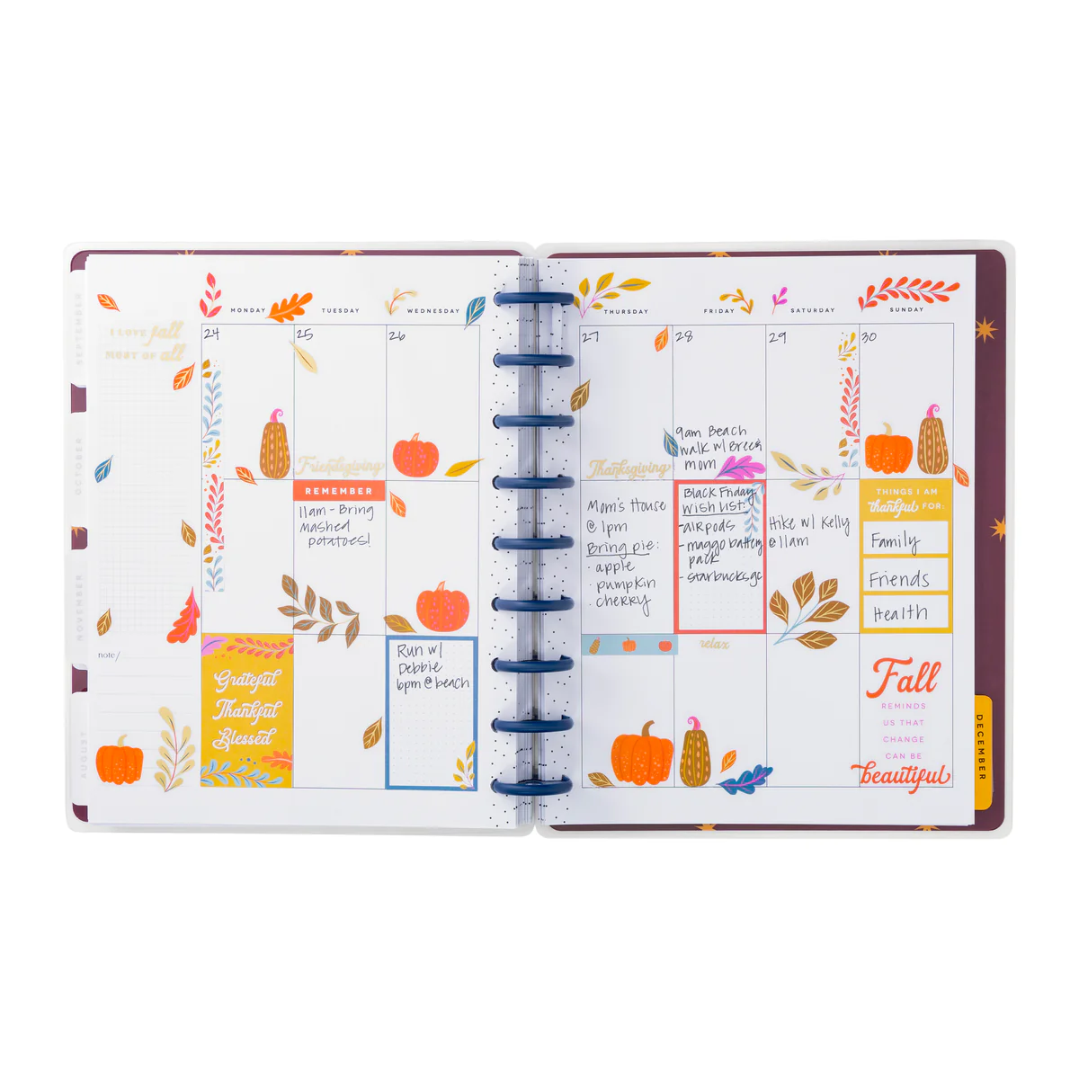 Undated Share Your Magic Customizable Planner - Classic Vertical Layout - 12 Months - Image 7