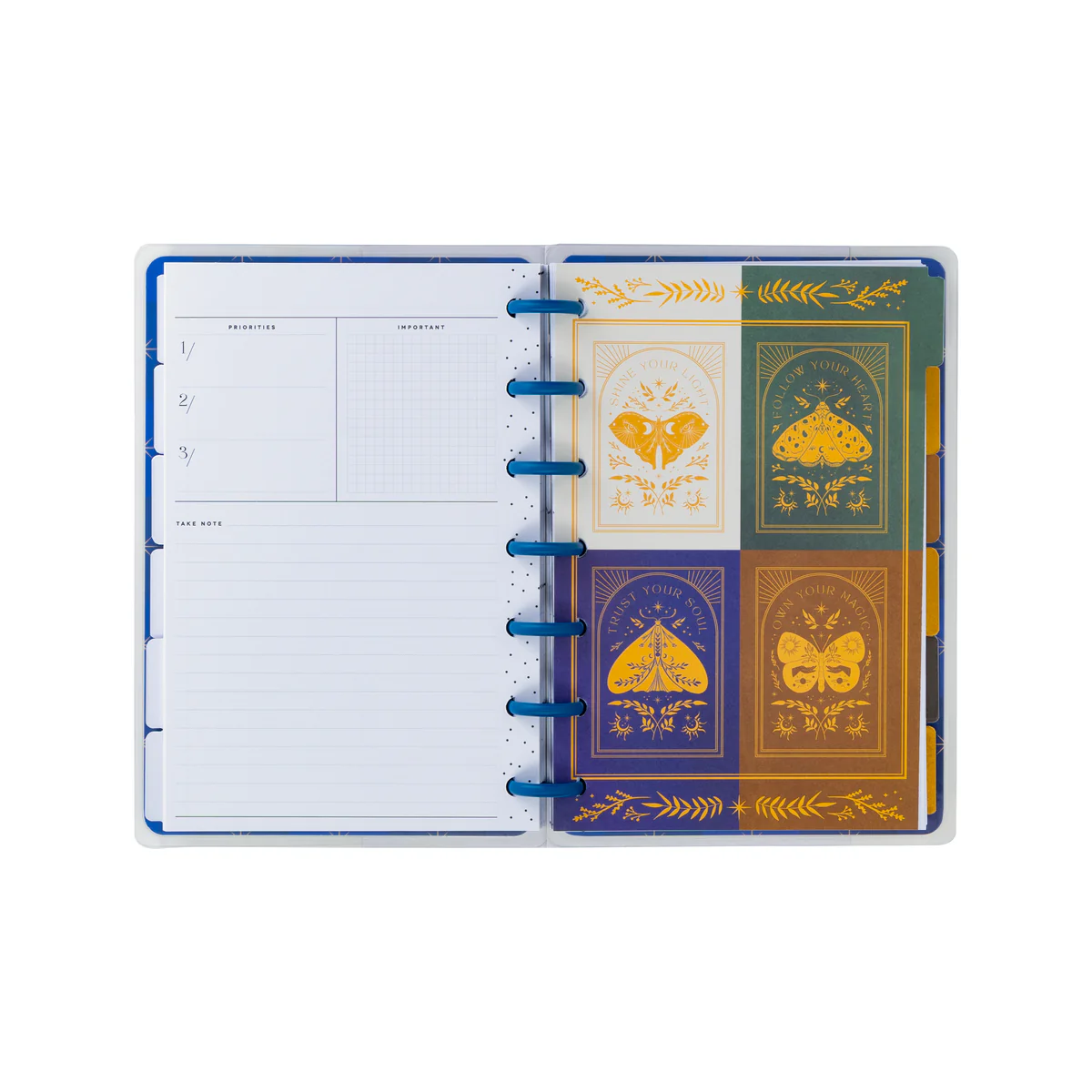Undated Share Your Magic Customizable Planner - Mini Horizontal Layout - 12 Months - Image 6