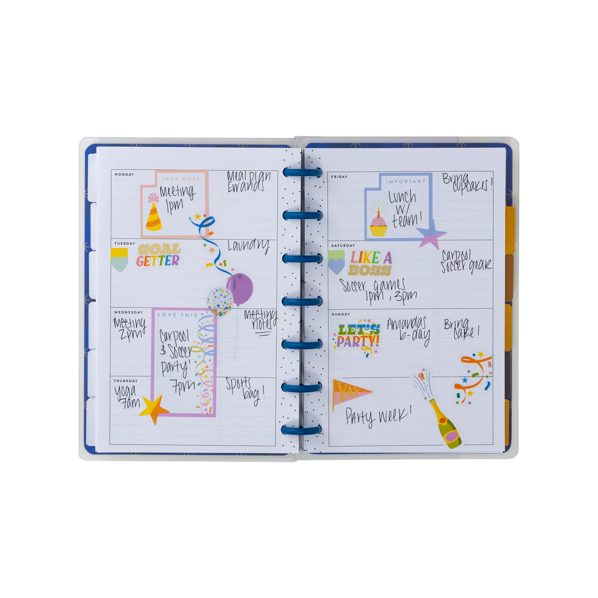 Undated Share Your Magic Customizable Planner - Mini Horizontal Layout - 12 Months - Image 8