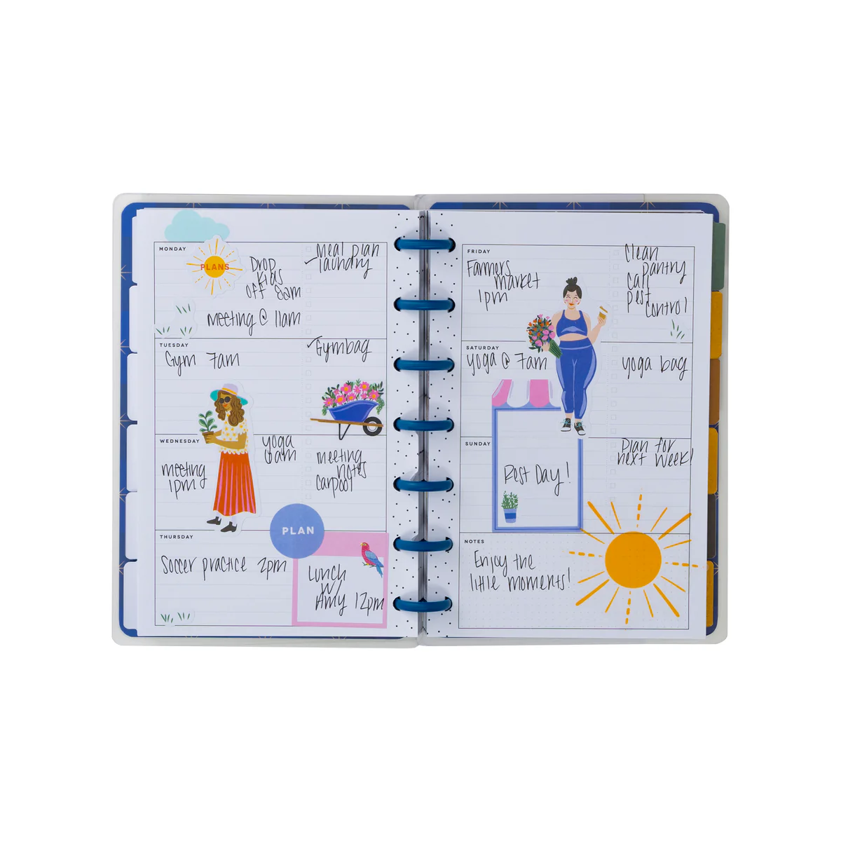 Undated Share Your Magic Customizable Planner - Mini Horizontal Layout - 12 Months - Image 9