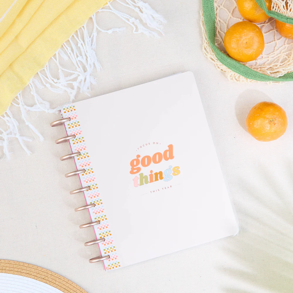 Undated Simple Joys Happy Planner - Classic Vertical Layout - 12 Months - Image 4