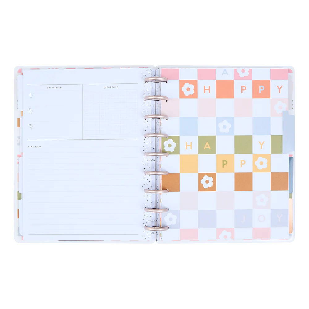 Undated Simple Joys Happy Planner - Classic Vertical Layout - 12 Months - Image 5