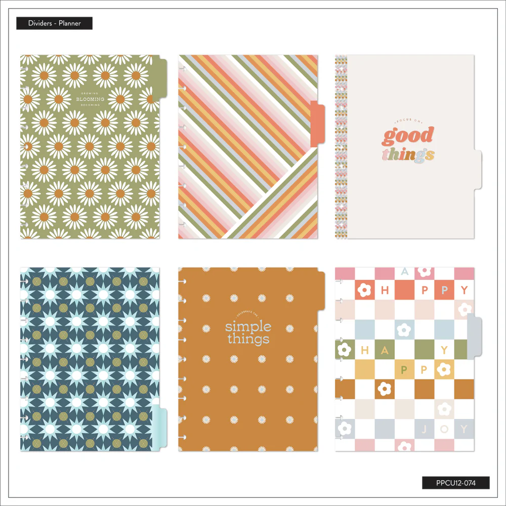 Undated Simple Joys Happy Planner - Classic Vertical Layout - 12 Months - Image 8