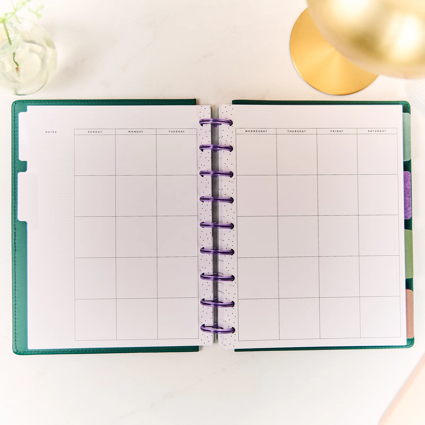 Undated SPECIALTY Current Mood Customizable Planner - Classic Vertical Layout - 12 Months - Image 11