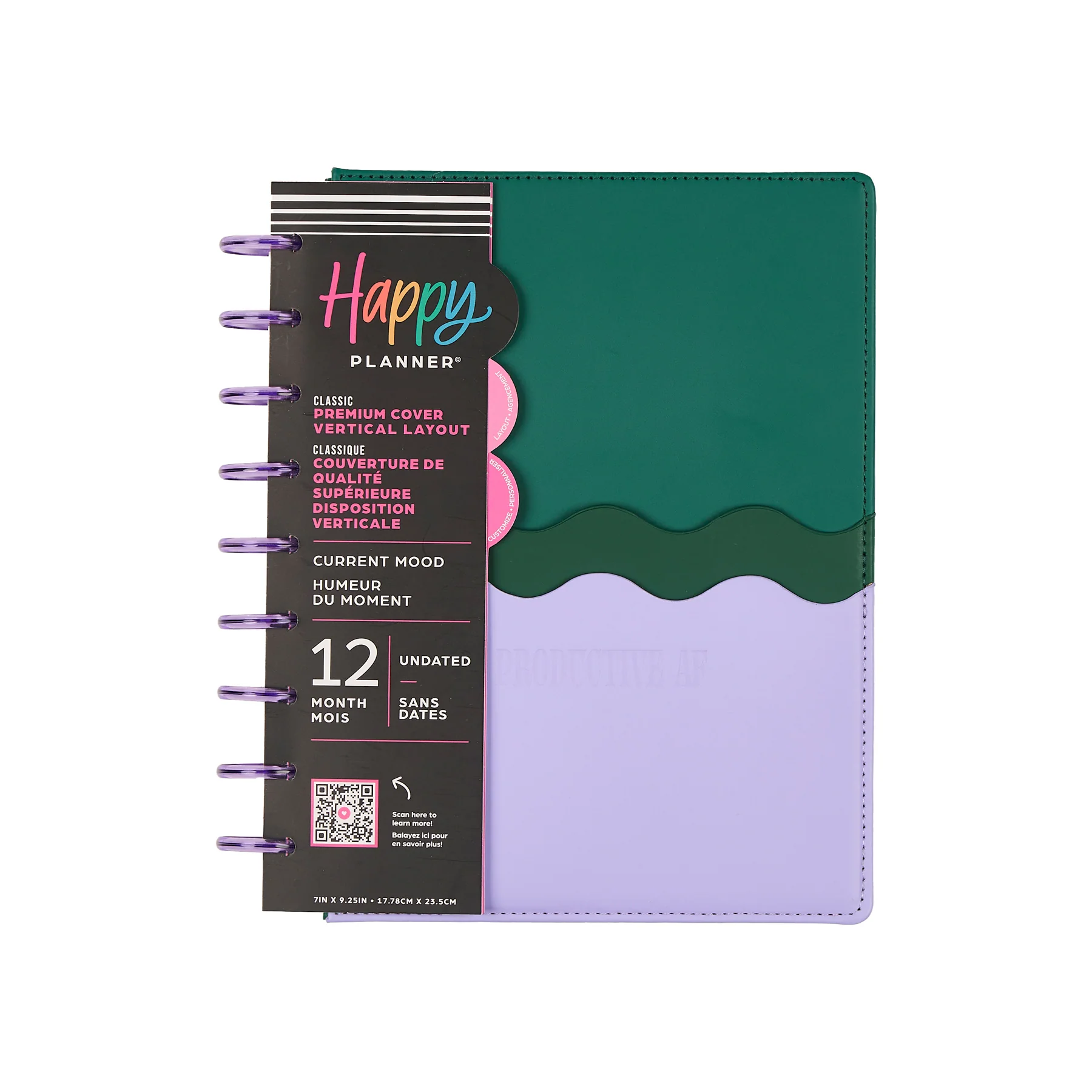 Undated SPECIALTY Current Mood Customizable Planner - Classic Vertical Layout - 12 Months - Image 17