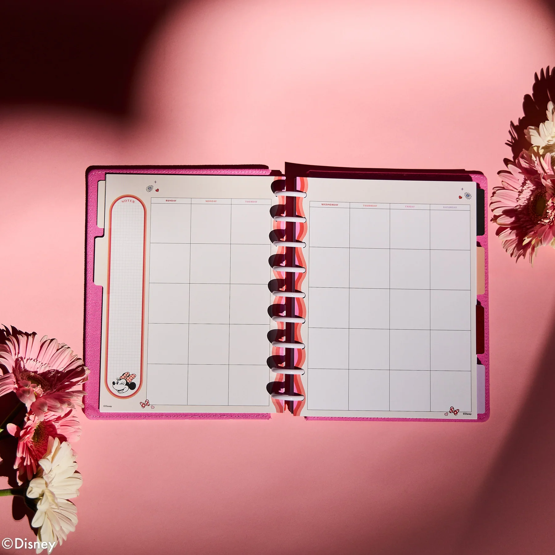 Undated SPECIALTY Disney Minnie Mouse Bow Happy Customizable Planner - Classic Vertical Layout - 12 Months - Image 13