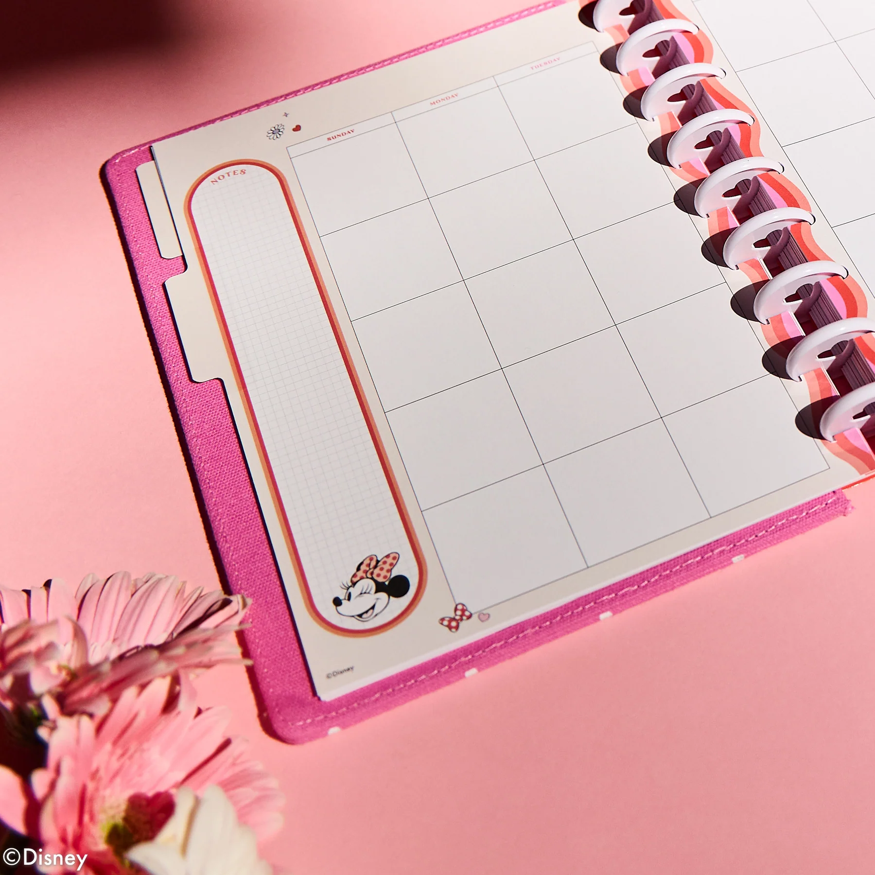 Undated SPECIALTY Disney Minnie Mouse Bow Happy Customizable Planner - Classic Vertical Layout - 12 Months - Image 14