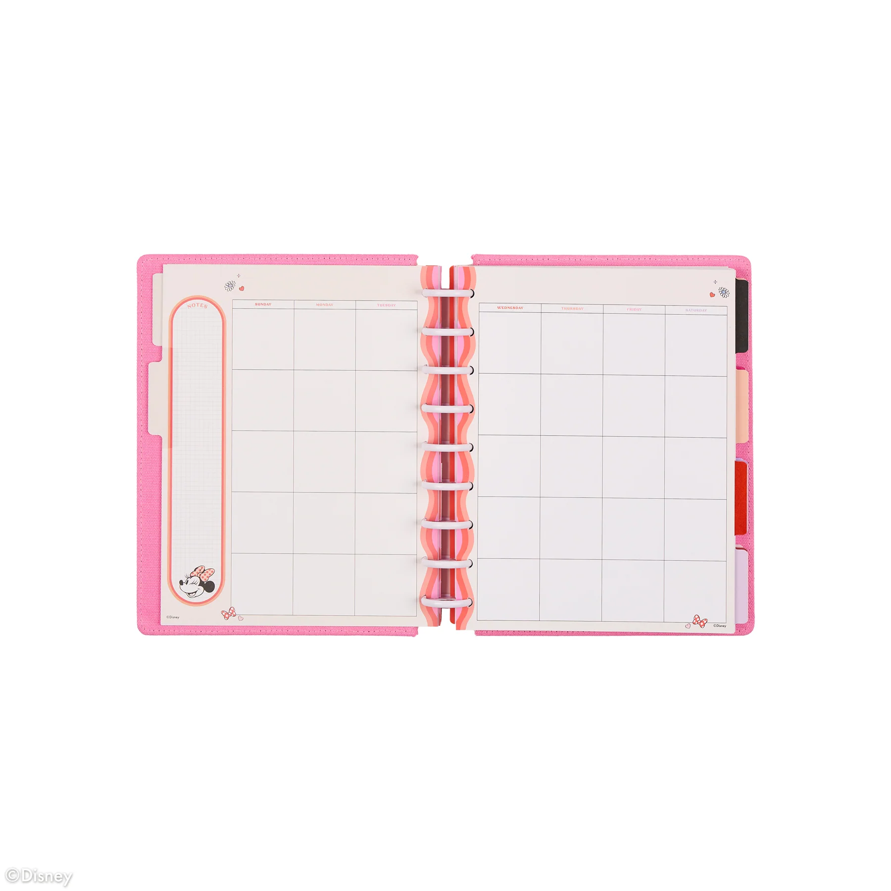 Undated SPECIALTY Disney Minnie Mouse Bow Happy Customizable Planner - Classic Vertical Layout - 12 Months - Image 20