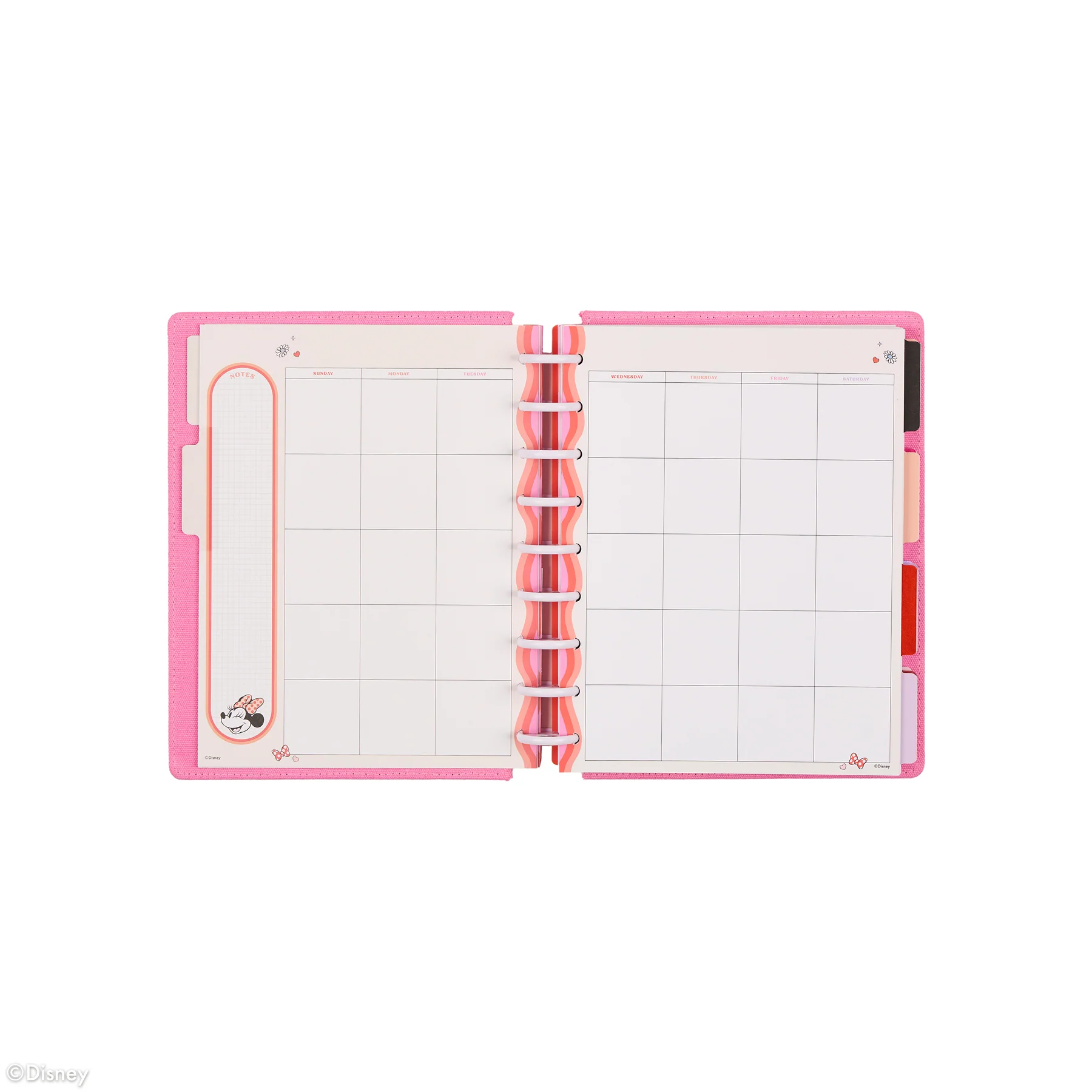 Undated SPECIALTY Disney Minnie Mouse Bow Happy Customizable Planner - Classic Vertical Layout - 12 Months - Image 21