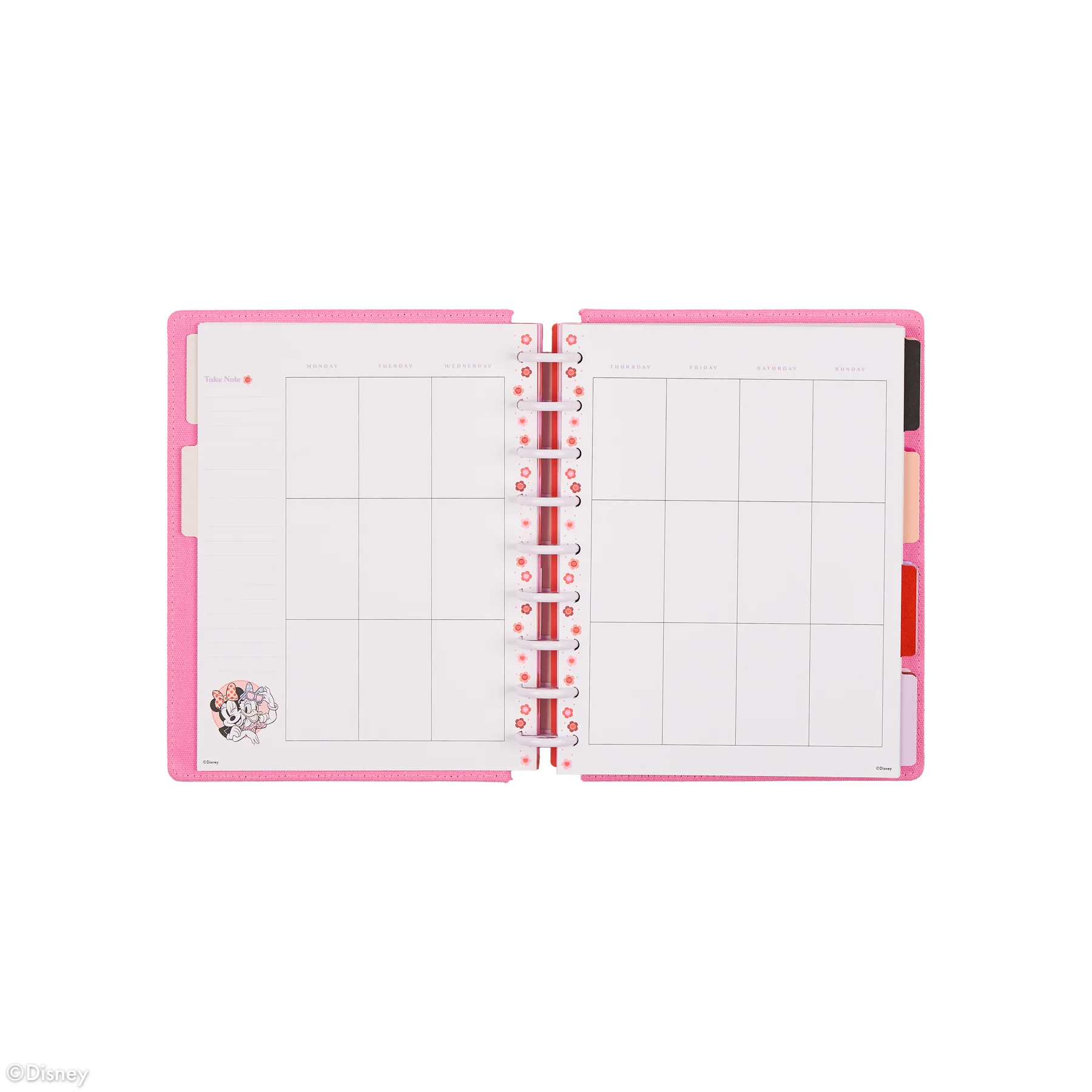 Undated SPECIALTY Disney Minnie Mouse Bow Happy Customizable Planner - Classic Vertical Layout - 12 Months - Image 22
