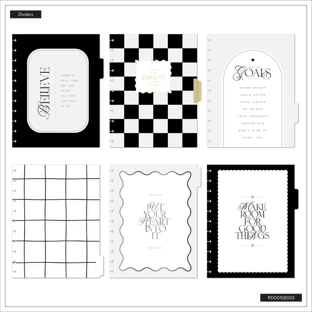 Undated Sweet & Simple Customizable Planner - Big Monthly Layout - 12 Months - Image 9