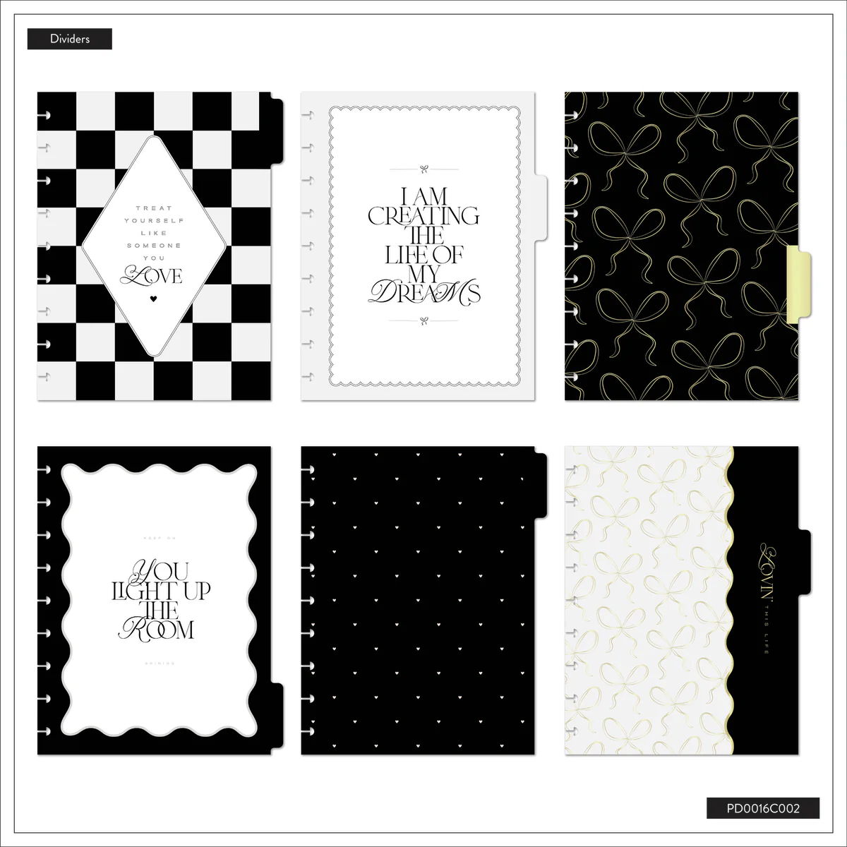 Undated Sweet & Simple Customizable Planner - Classic Dashboard Layout - 12 Months - Image 10