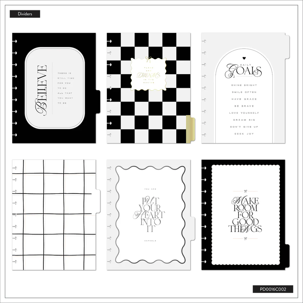 Undated Sweet & Simple Customizable Planner - Classic Dashboard Layout - 12 Months - Image 11