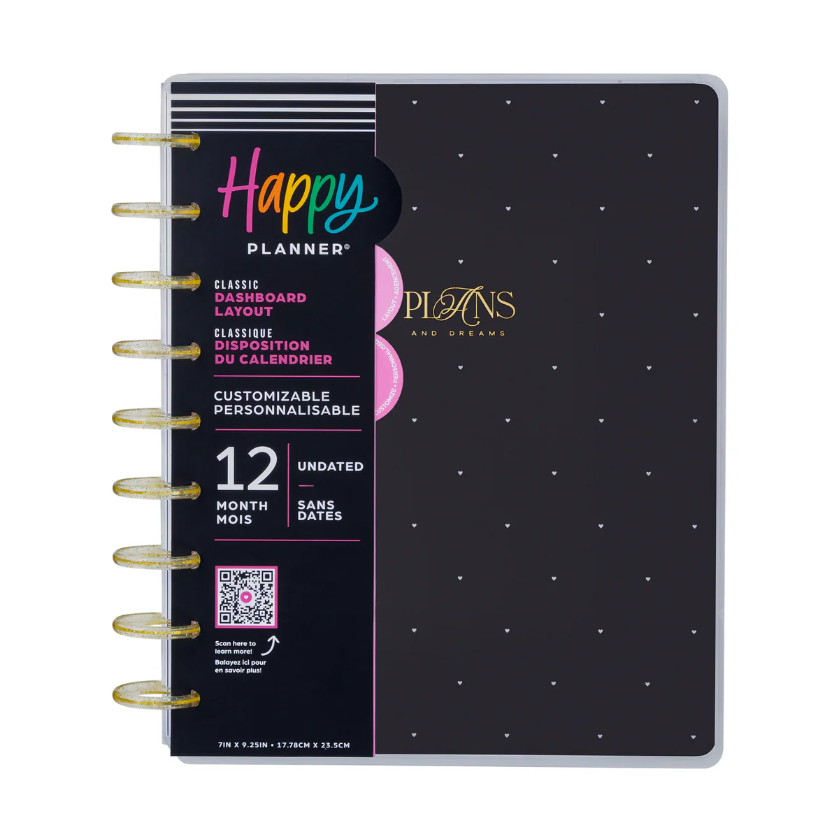 Undated Sweet & Simple Customizable Planner - Classic Dashboard Layout - 12 Months - Image 13