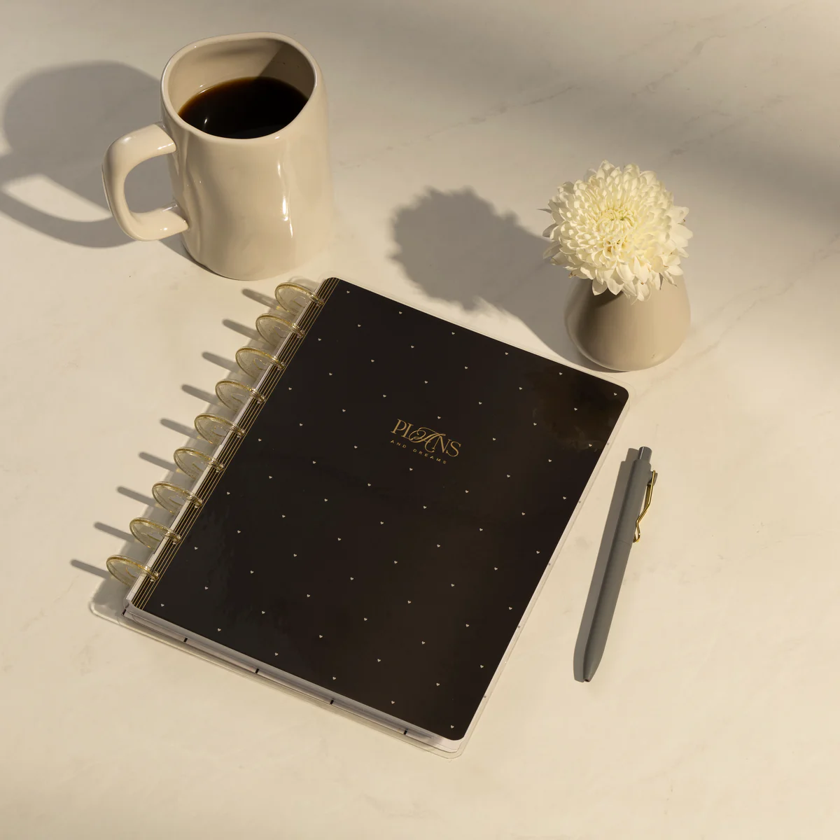 Undated Sweet & Simple Customizable Planner - Classic Dashboard Layout - 12 Months - Image 3