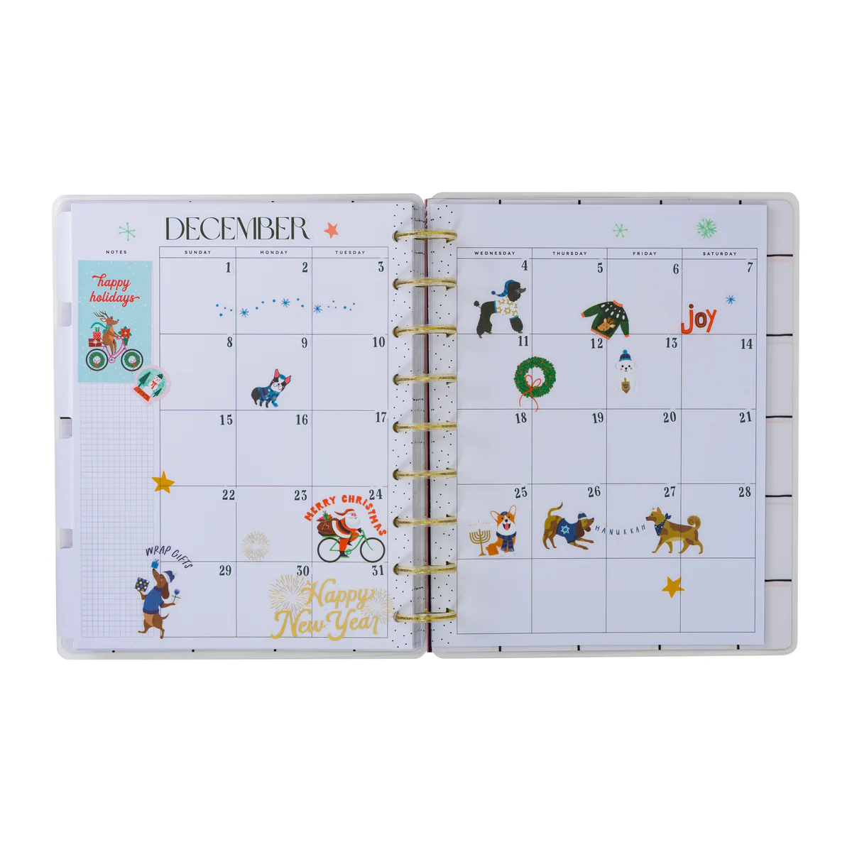 Undated Sweet & Simple Customizable Planner - Classic Dashboard Layout - 12 Months - Image 7