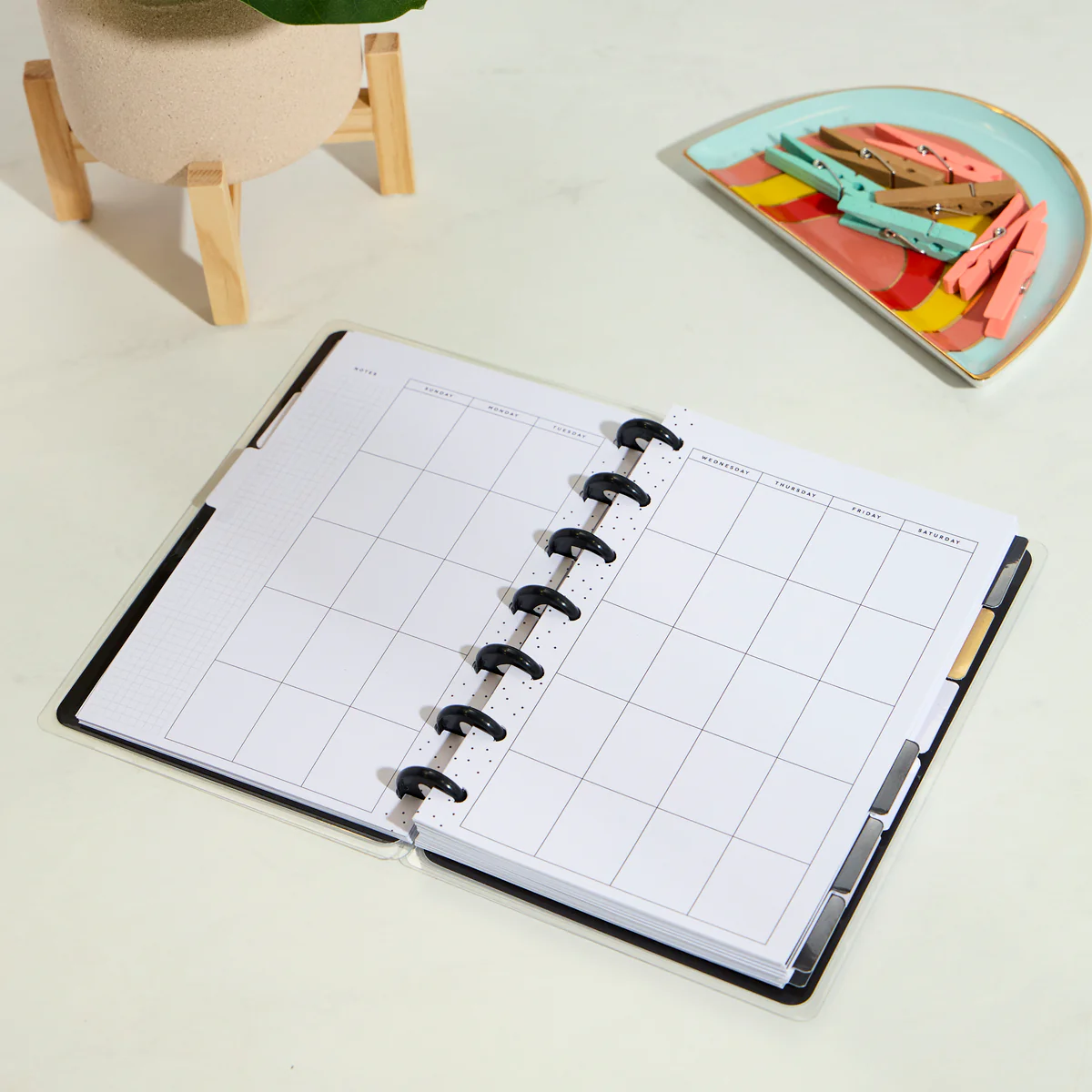 Undated Sweet & Simple Customizable Planner - Mini Dashboard Layout - 12 Months - Image 4