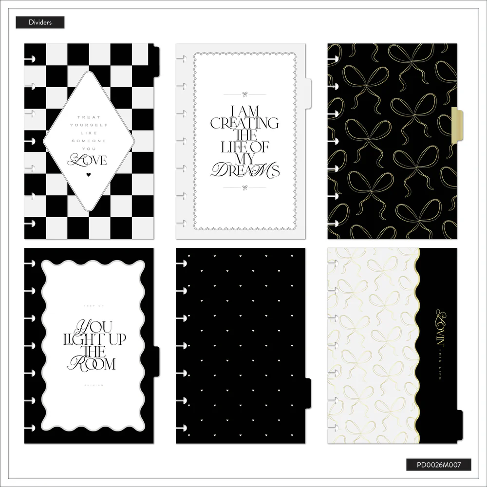 Undated Sweet & Simple Customizable Planner - Mini Dashboard Layout - 12 Months - Image 9