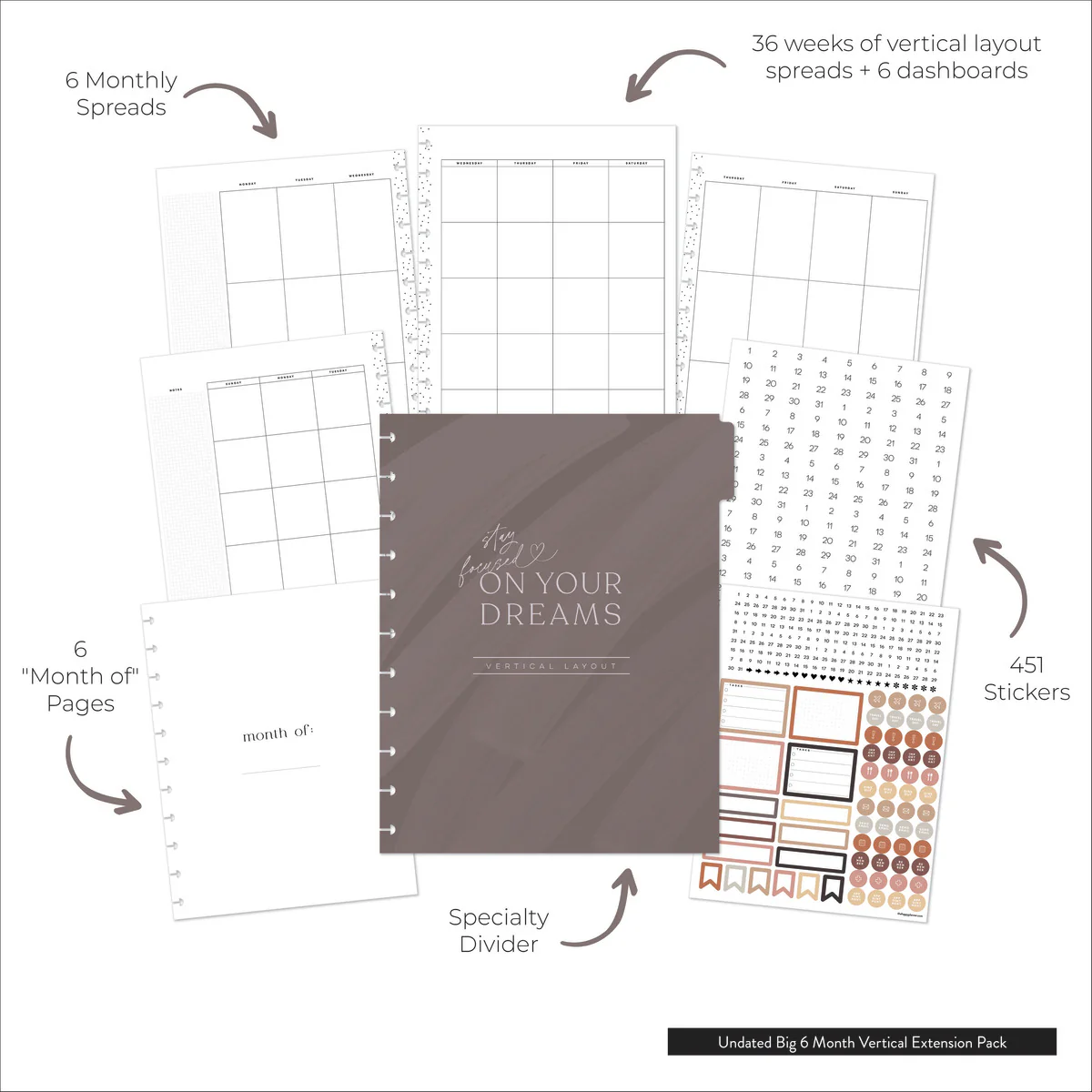 UNDATED VERTICAL BIG EXTENSION PACK - 6 MONTHS - Image 2