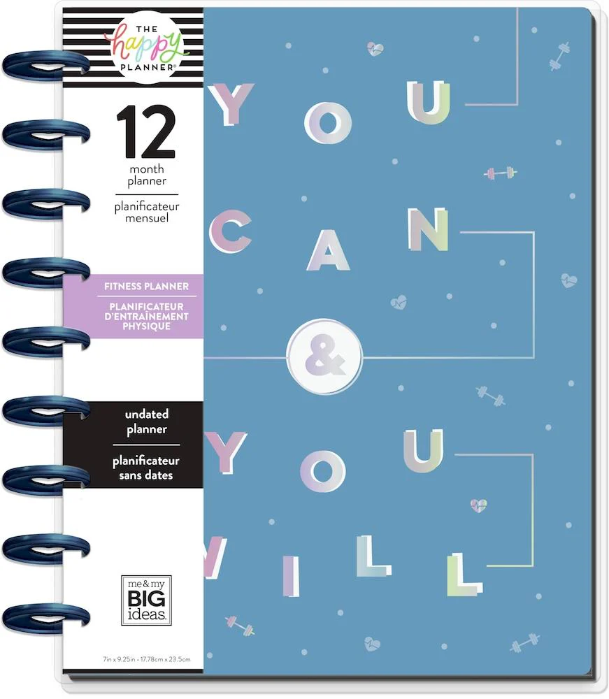 Undated You Can Classic Fitness Happy Planner - 12 Months - Image 5