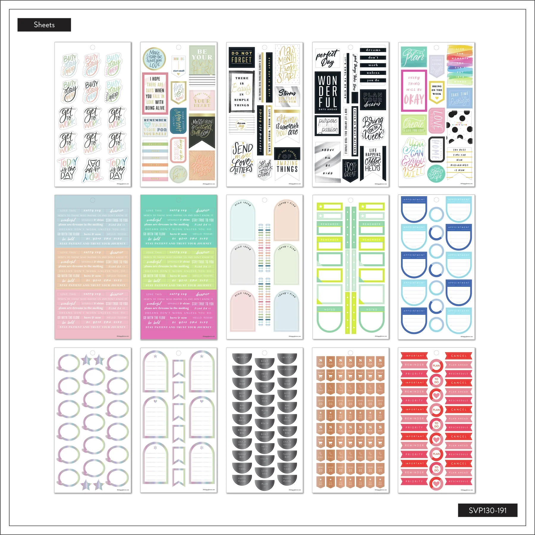 Value Pack Stickers - Color Story - Image 7