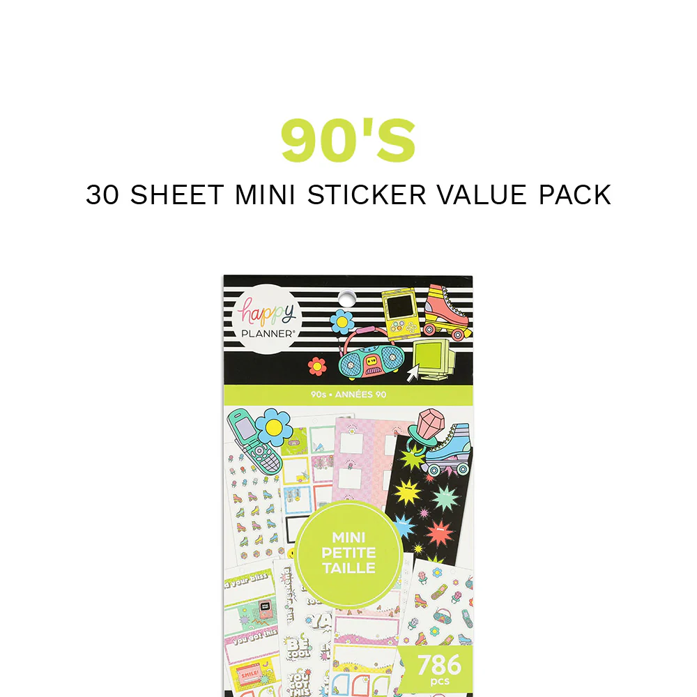 Value Pack Stickers - 90s - Mini - Image 8