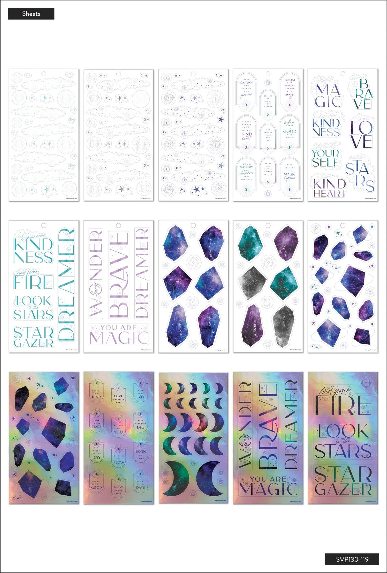 Value Pack Stickers - Among the Stars - Image 5