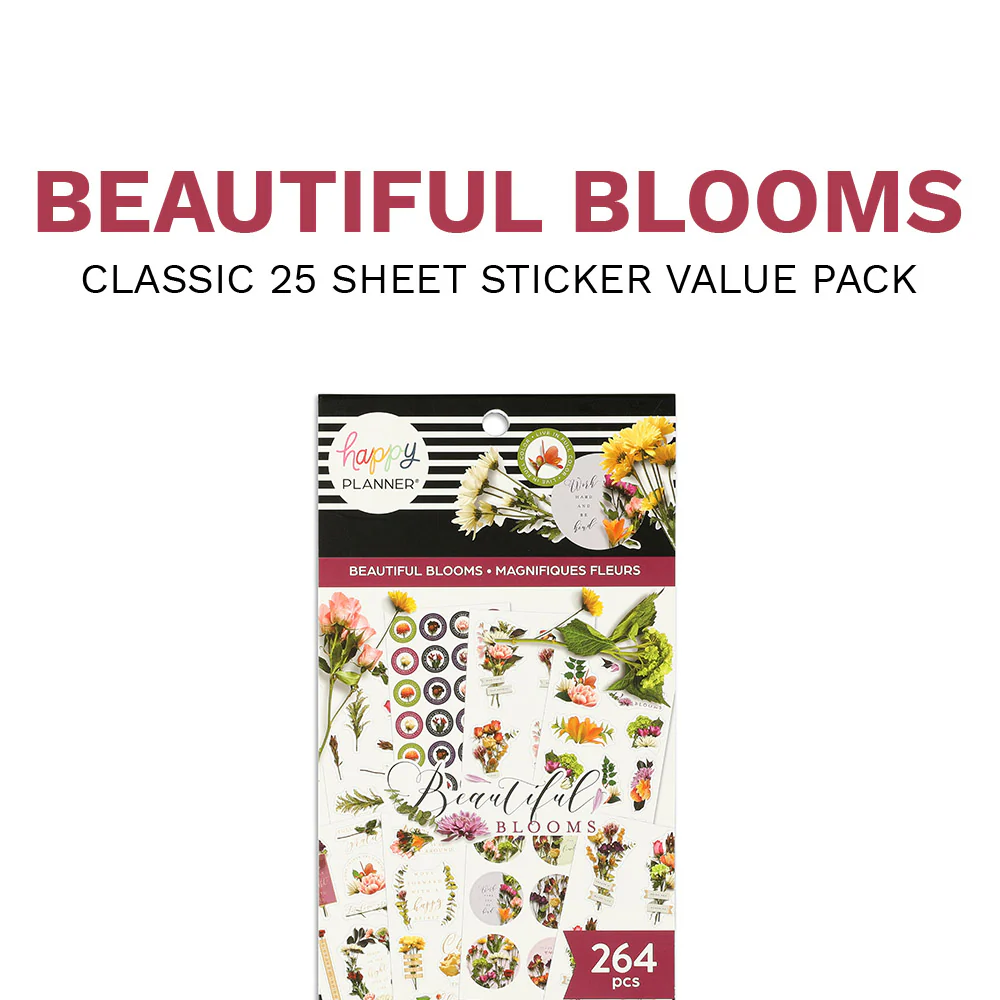 Value Pack Stickers - Beautiful Blooms Florals - Image 7