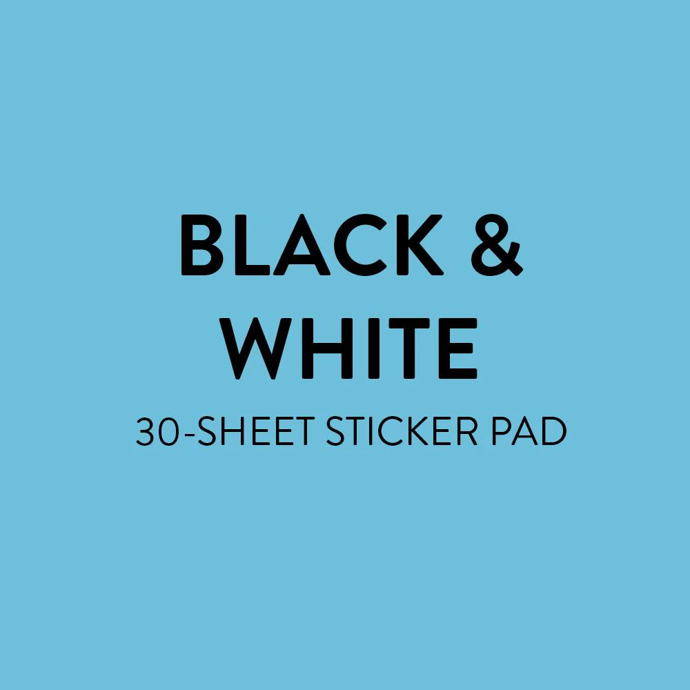 Value Pack Stickers - Black & White - Image 6