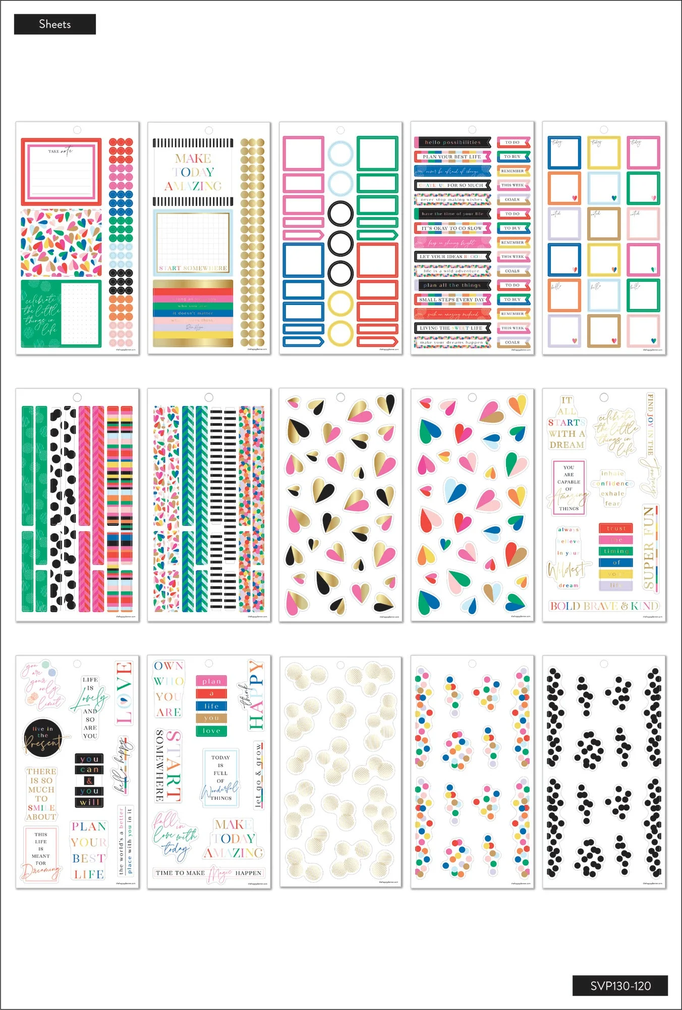 Value Pack Stickers - Bold and Bright - Image 4