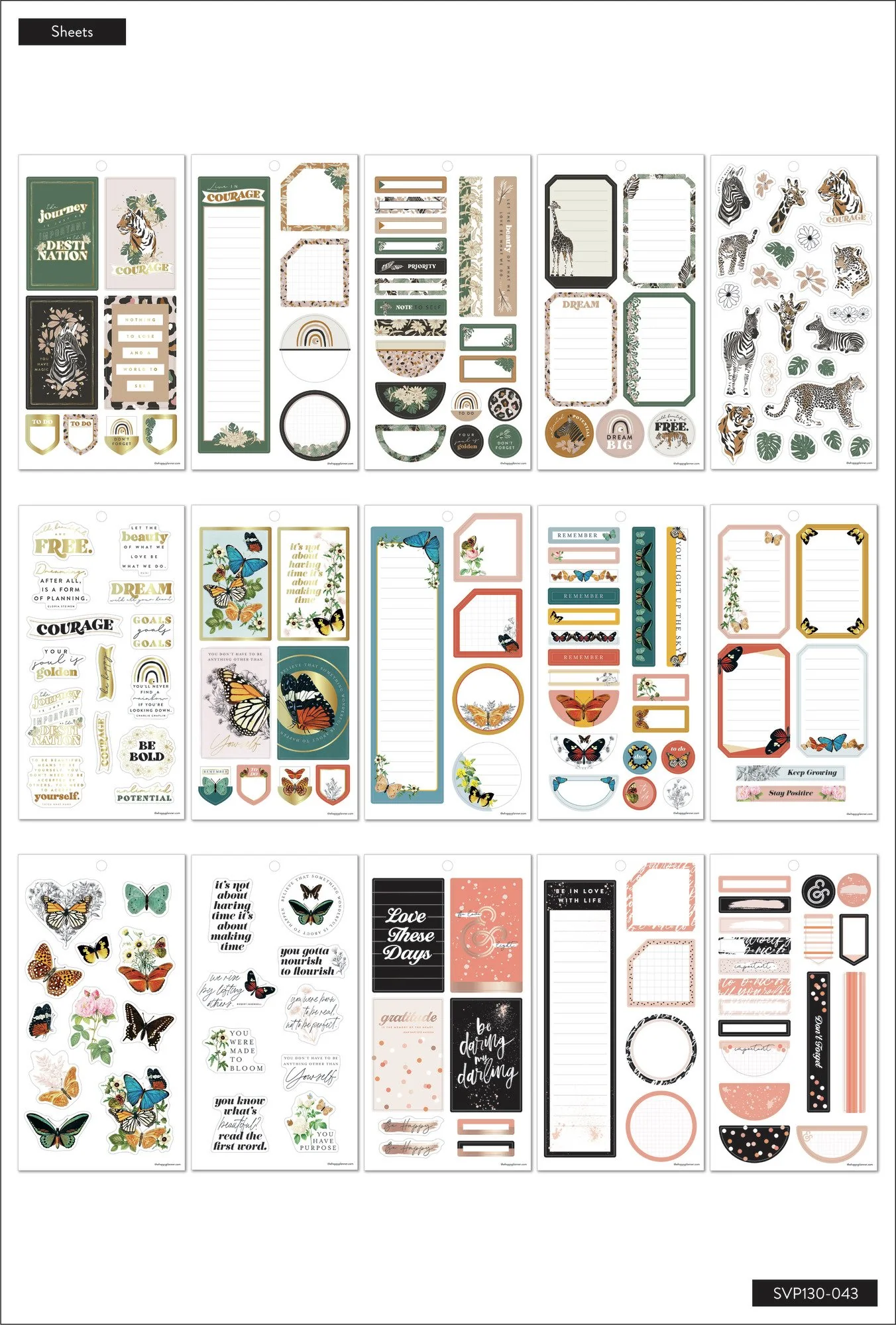 Value Pack Stickers - Bright Places - Big - Image 5