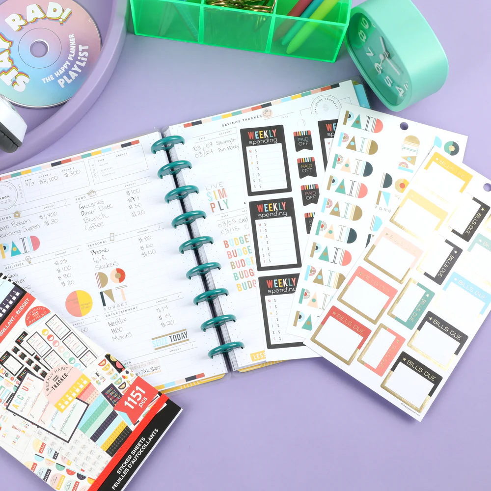Value Pack Stickers - Bright Retro Budget - Image 3