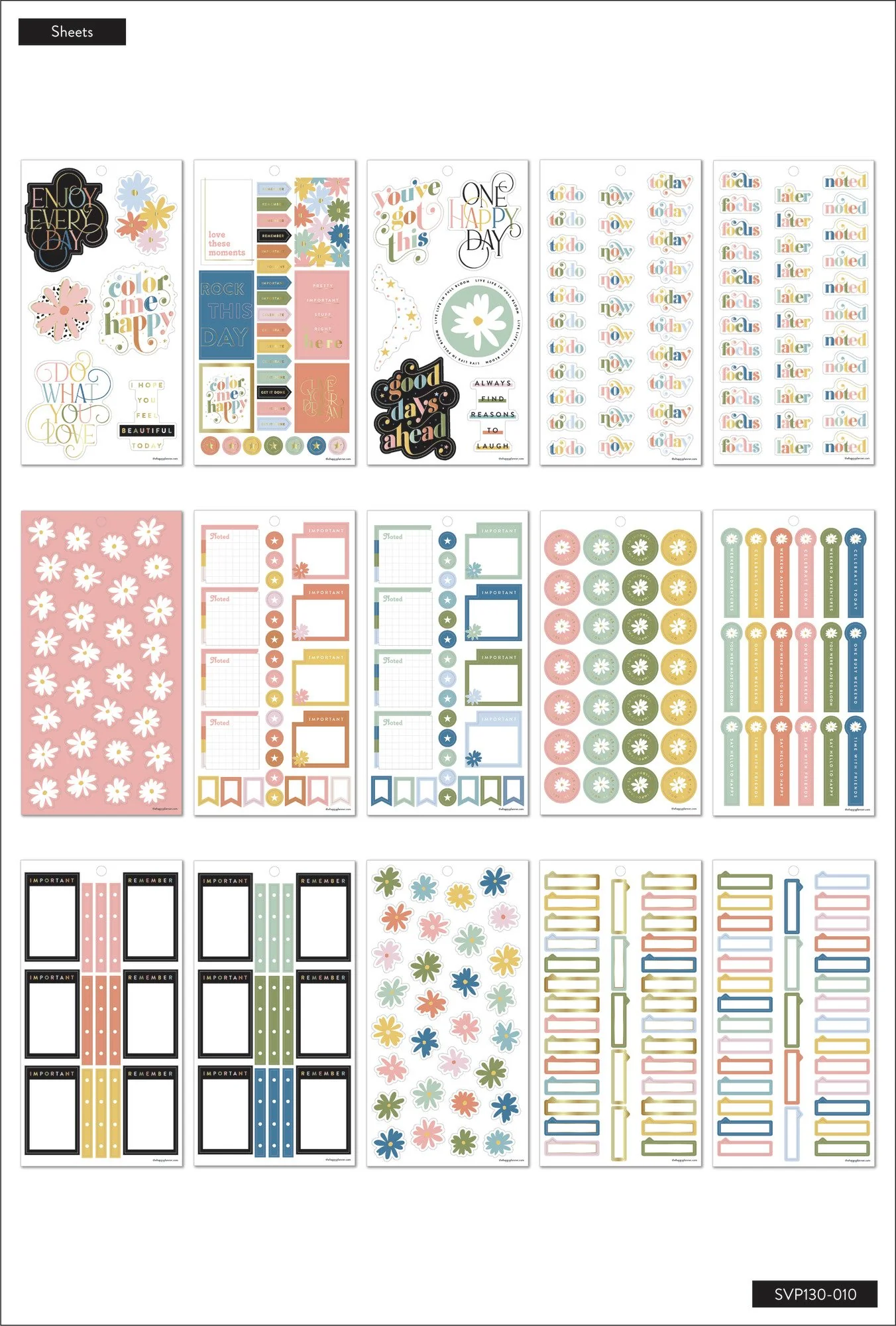 Value Pack Stickers - Bright Type - Image 4