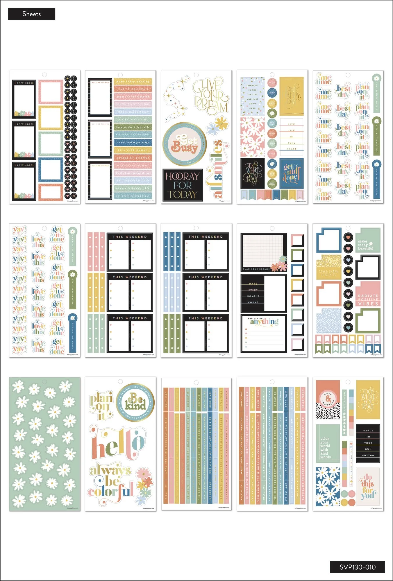 Value Pack Stickers - Bright Type - Image 5