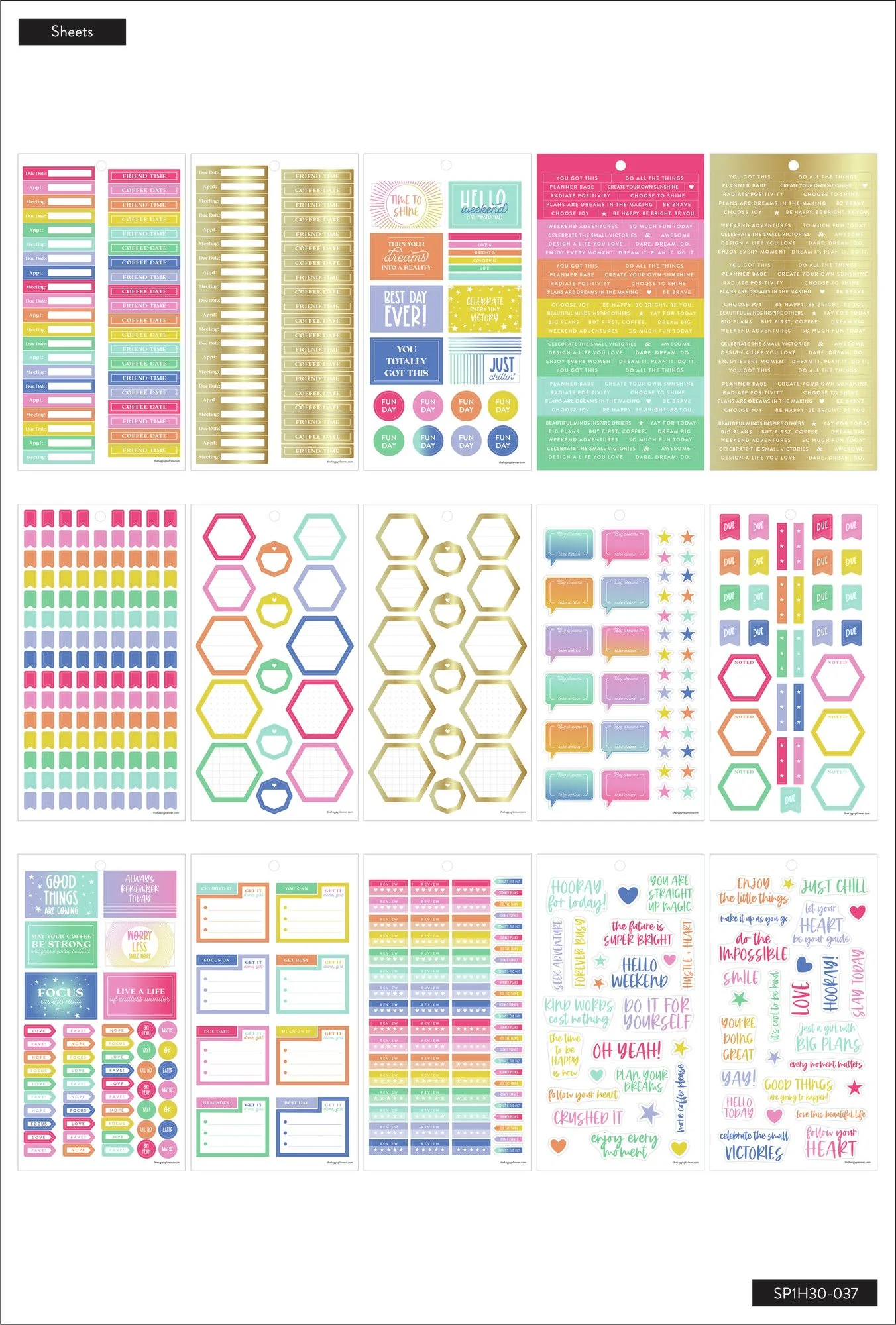 Value Pack Stickers - Brights - Skinny Mini - Image 2