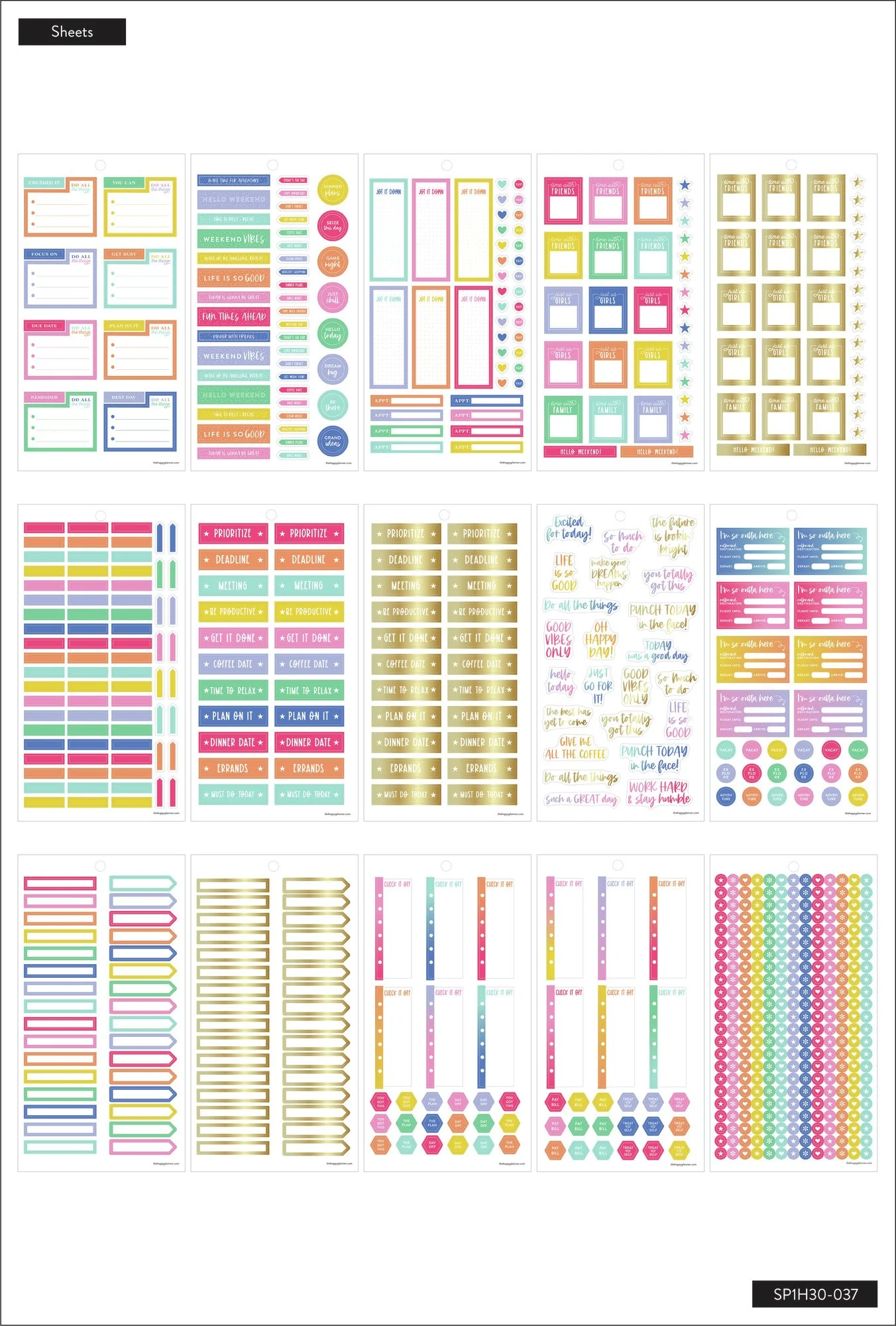 Value Pack Stickers - Brights - Skinny Mini - Image 3