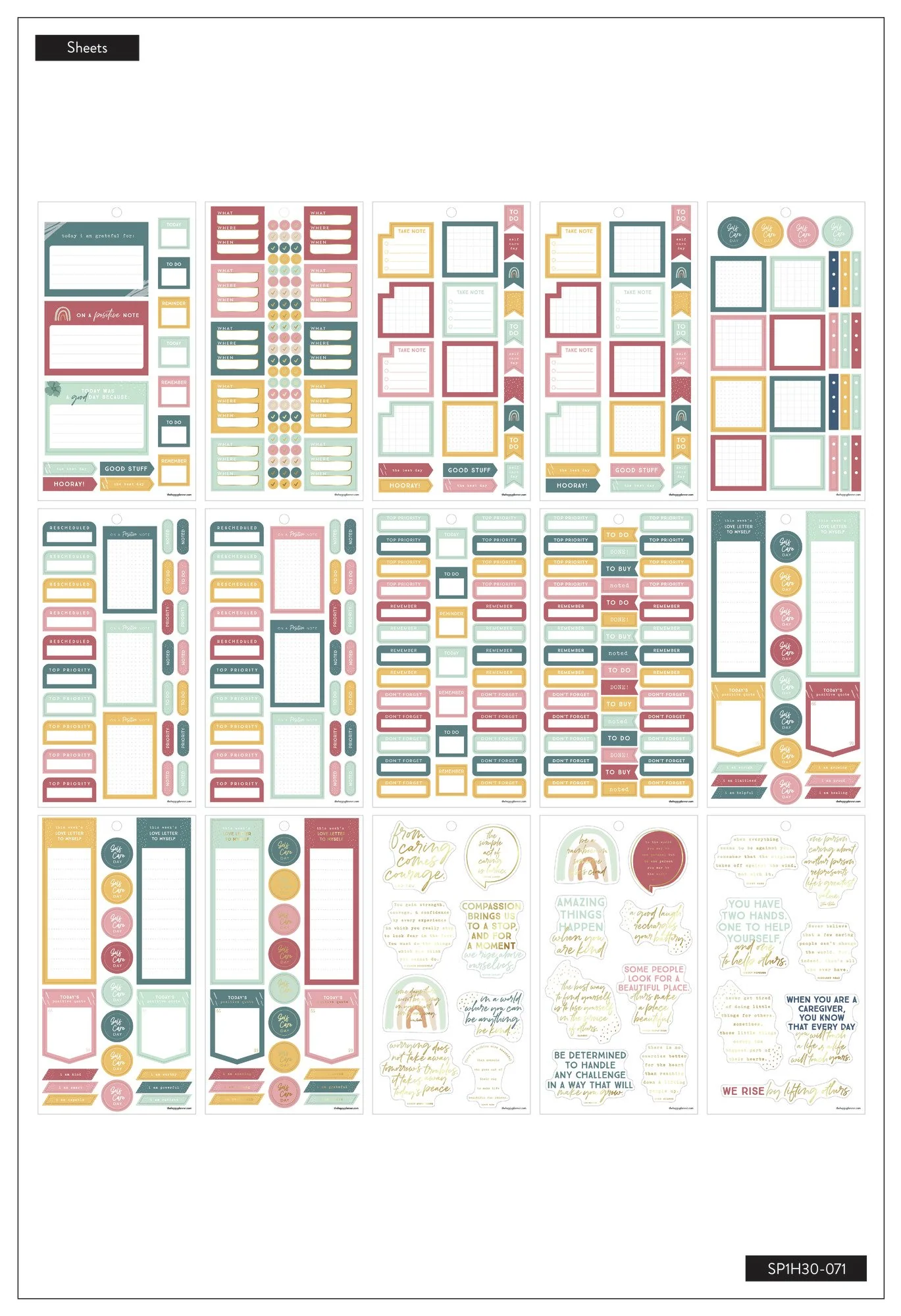 Value Pack Stickers - Caregiver - Image 3