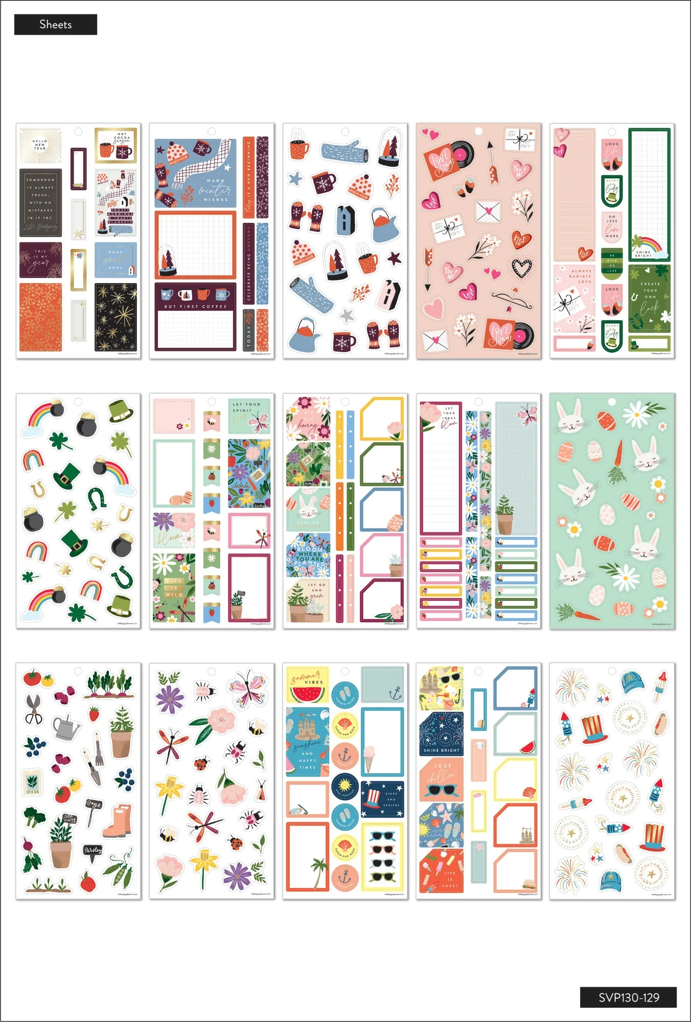 Value Pack Stickers - Cheerful Seasons - Image 3