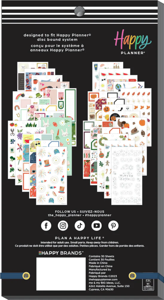 Value Pack Stickers - Cheerful Seasons - Image 5