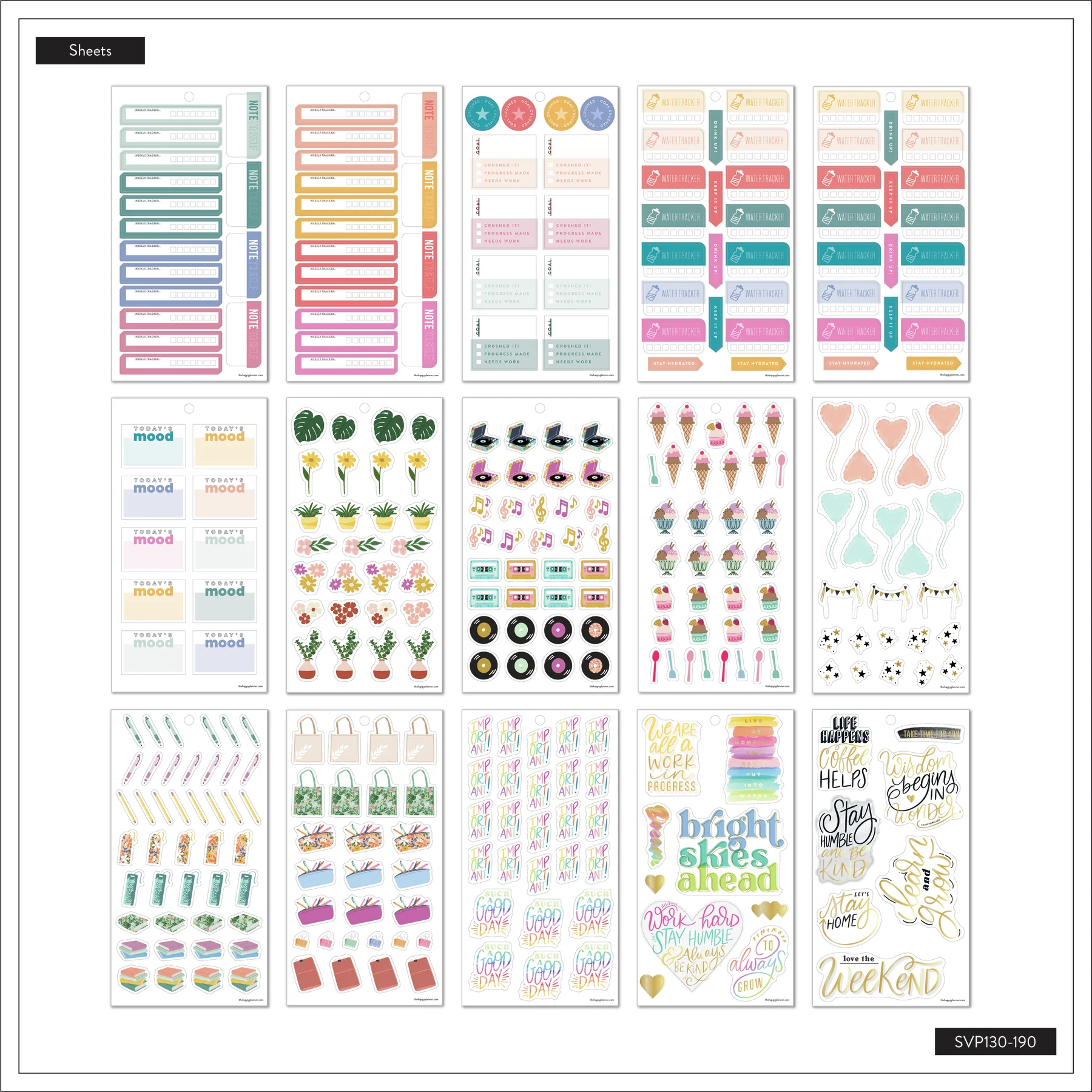Value Pack Stickers - Color Story - Big - Image 6