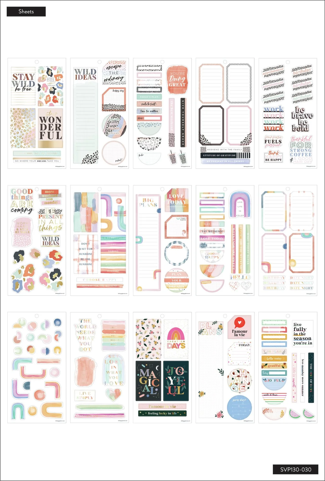 Value Pack Stickers - Color Story - BIG - Image 5