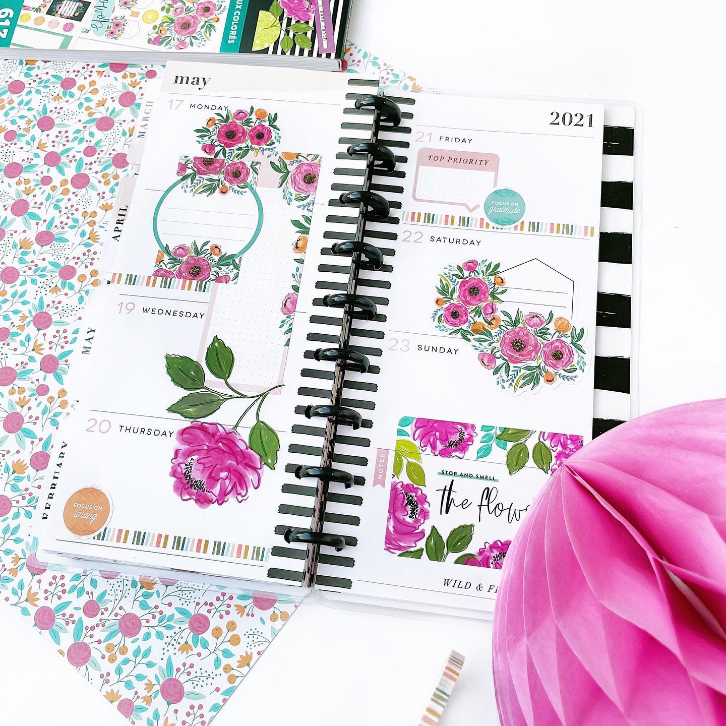 Value Pack Stickers - Colorful Florals - Image 2